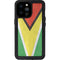 Guyana Flag Distressed iPhone 14 Pro Max Waterproof Case